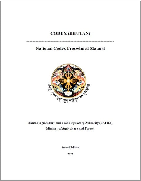 Bhutan National Codex Procedural Manual