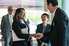 Regional Director, WHO South-East Asia, Saima Wazed was one of the keynote speakers at the 4th National Conference on Antimicrobial Drug Resistance (AMR)